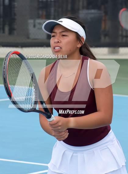 Thumbnail 3 in UIL 3A & 4A Tennis Doubles Semifinals photogallery.