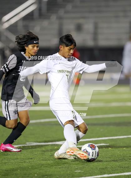 Thumbnail 2 in Independence @ Hough (NCHSAA 4A 2nd Round Playoff) photogallery.