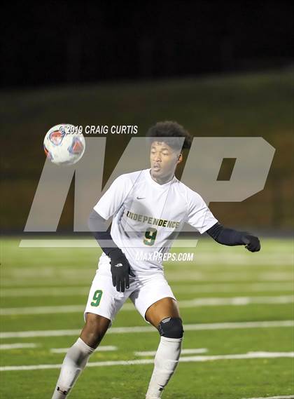 Thumbnail 3 in Independence @ Hough (NCHSAA 4A 2nd Round Playoff) photogallery.