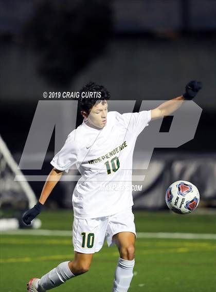 Thumbnail 2 in Independence @ Hough (NCHSAA 4A 2nd Round Playoff) photogallery.