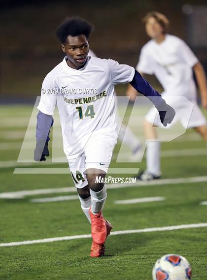 Thumbnail 3 in Independence @ Hough (NCHSAA 4A 2nd Round Playoff) photogallery.