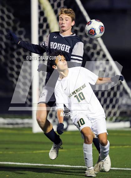 Thumbnail 1 in Independence @ Hough (NCHSAA 4A 2nd Round Playoff) photogallery.