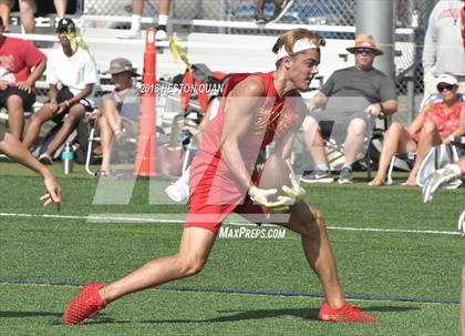Thumbnail 1 in Orange Lutheran vs. Cathedral Catholic (Battle at the Beach 7-on-7) photogallery.
