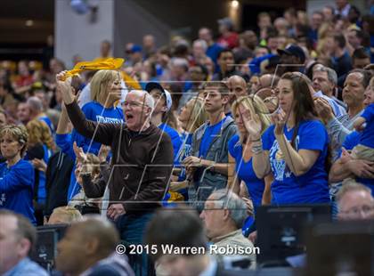 Thumbnail 1 in Homestead vs. Evansville Reitz  (IHSAA 4A Final) photogallery.