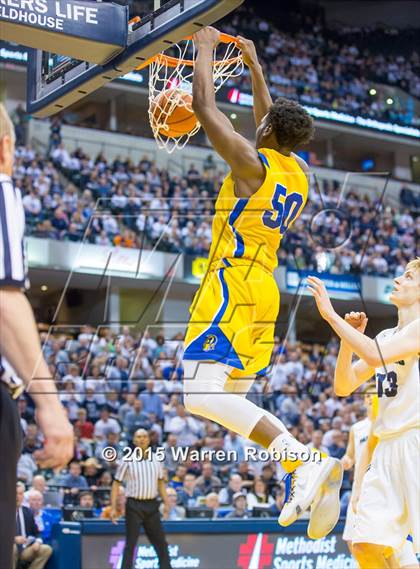 Thumbnail 1 in Homestead vs. Evansville Reitz  (IHSAA 4A Final) photogallery.