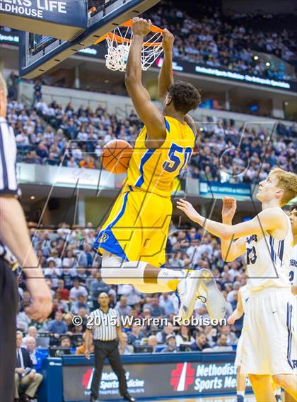 Thumbnail 2 in Homestead vs. Evansville Reitz  (IHSAA 4A Final) photogallery.