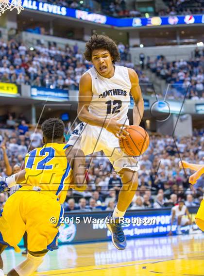 Thumbnail 2 in Homestead vs. Evansville Reitz  (IHSAA 4A Final) photogallery.