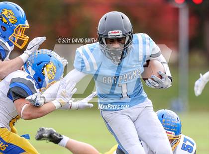 Thumbnail 3 in East Buchanan @ University Academy Charter - MSHSAA Dist. Championship photogallery.