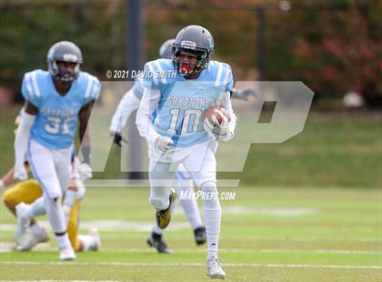 Thumbnail 3 in East Buchanan @ University Academy Charter - MSHSAA Dist. Championship photogallery.