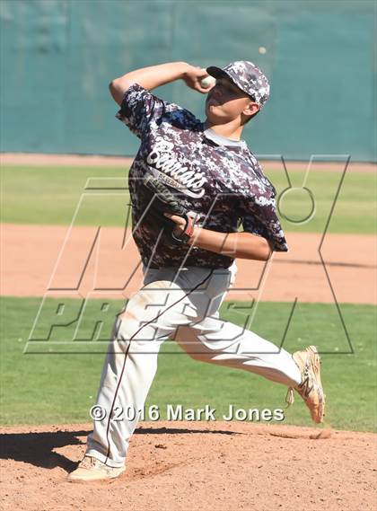 Thumbnail 1 in Ray vs. Phoenix Christian (Salt River/Chandler Prep Tournament) photogallery.