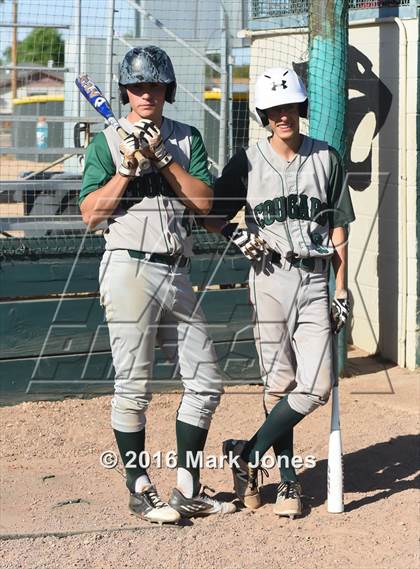 Thumbnail 1 in Ray vs. Phoenix Christian (Salt River/Chandler Prep Tournament) photogallery.