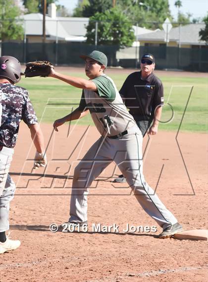 Thumbnail 2 in Ray vs. Phoenix Christian (Salt River/Chandler Prep Tournament) photogallery.