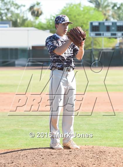 Thumbnail 1 in Ray vs. Phoenix Christian (Salt River/Chandler Prep Tournament) photogallery.