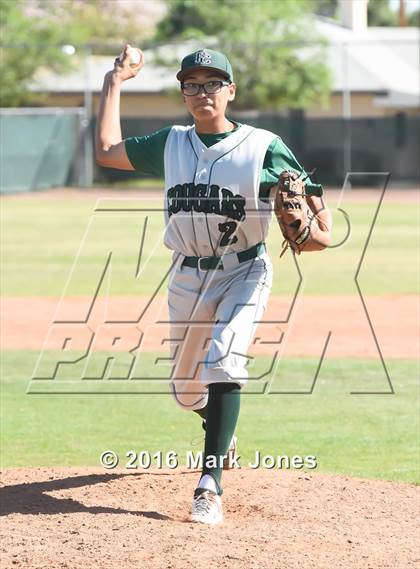 Thumbnail 1 in Ray vs. Phoenix Christian (Salt River/Chandler Prep Tournament) photogallery.