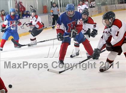 Thumbnail 1 in Manitowoc United @ Oshkosh Ice Hawks  photogallery.