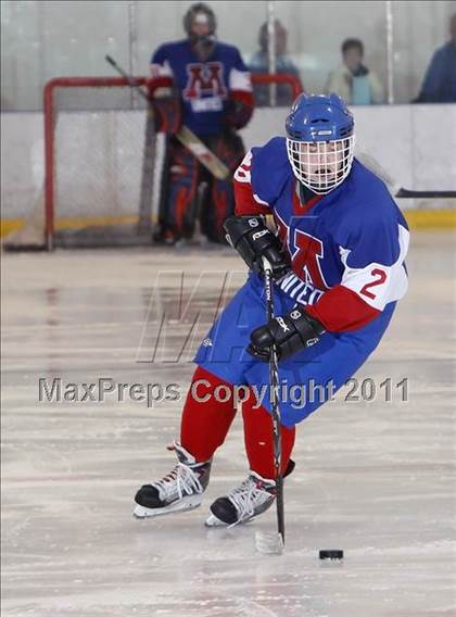 Thumbnail 3 in Manitowoc United @ Oshkosh Ice Hawks  photogallery.