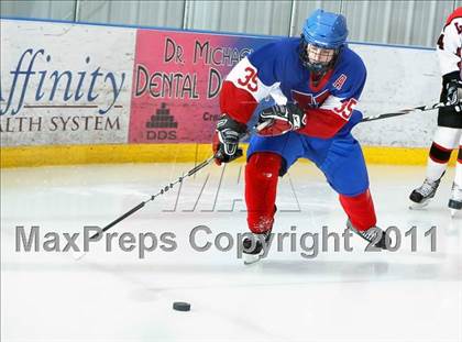 Thumbnail 2 in Manitowoc United @ Oshkosh Ice Hawks  photogallery.