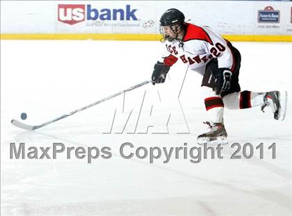 Thumbnail 1 in Manitowoc United @ Oshkosh Ice Hawks  photogallery.