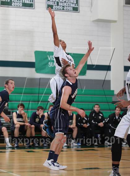 Thumbnail 3 in Renaissance Academy vs. Mission Prep (MLK Showcase) photogallery.