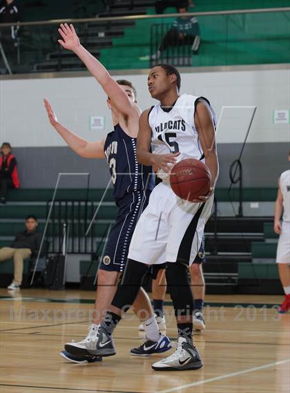 Thumbnail 3 in Renaissance Academy vs. Mission Prep (MLK Showcase) photogallery.