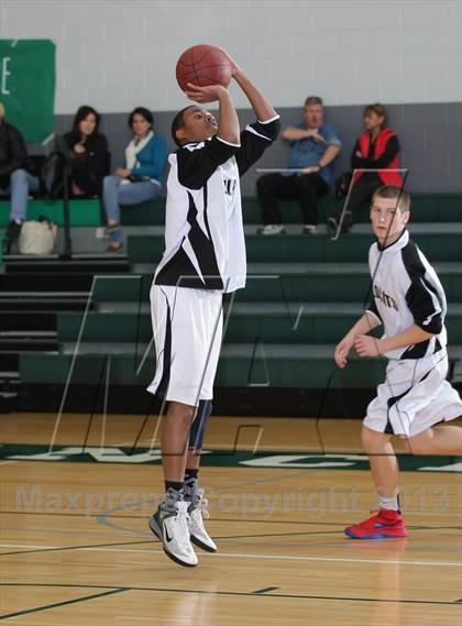 Thumbnail 3 in Renaissance Academy vs. Mission Prep (MLK Showcase) photogallery.