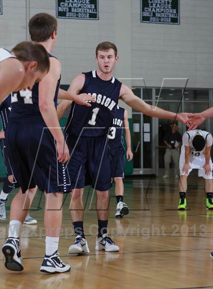 Thumbnail 3 in Renaissance Academy vs. Mission Prep (MLK Showcase) photogallery.