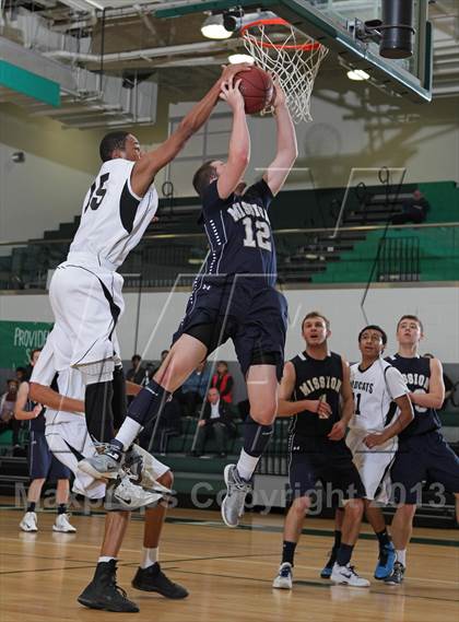 Thumbnail 1 in Renaissance Academy vs. Mission Prep (MLK Showcase) photogallery.