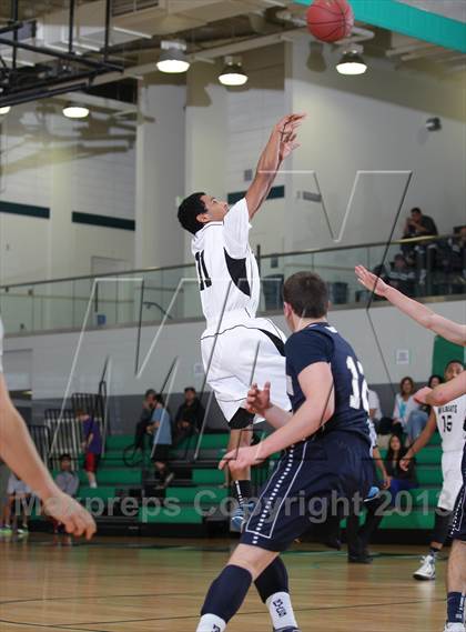 Thumbnail 3 in Renaissance Academy vs. Mission Prep (MLK Showcase) photogallery.