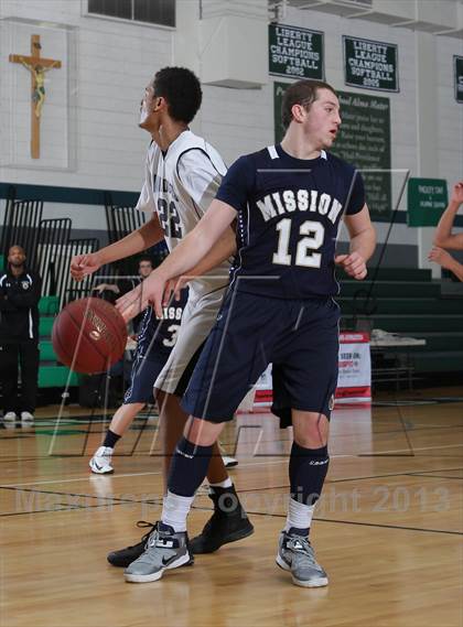 Thumbnail 3 in Renaissance Academy vs. Mission Prep (MLK Showcase) photogallery.