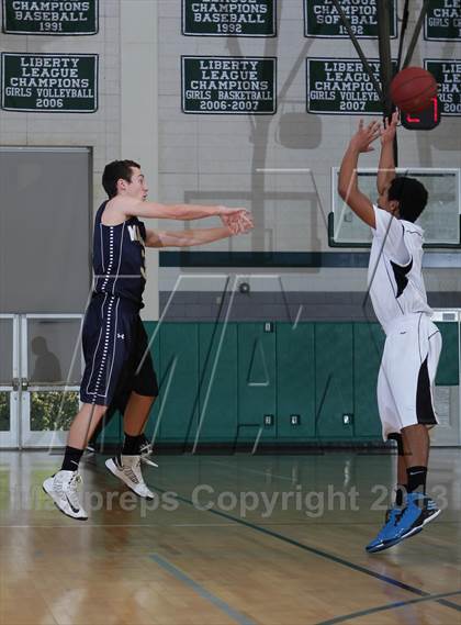 Thumbnail 2 in Renaissance Academy vs. Mission Prep (MLK Showcase) photogallery.