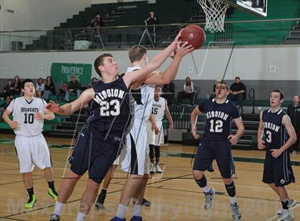 Thumbnail 3 in Renaissance Academy vs. Mission Prep (MLK Showcase) photogallery.