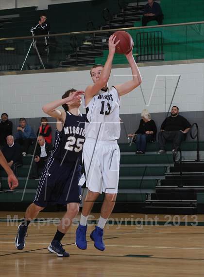 Thumbnail 2 in Renaissance Academy vs. Mission Prep (MLK Showcase) photogallery.