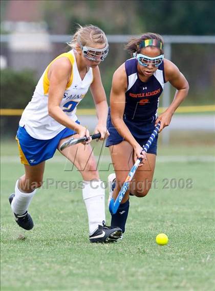 Thumbnail 3 in Nansemond-Suffolk Academy vs. Norfolk Academy photogallery.