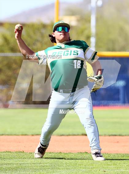 Thumbnail 2 in Regis vs Baker (Coach Bob National Invitational) photogallery.
