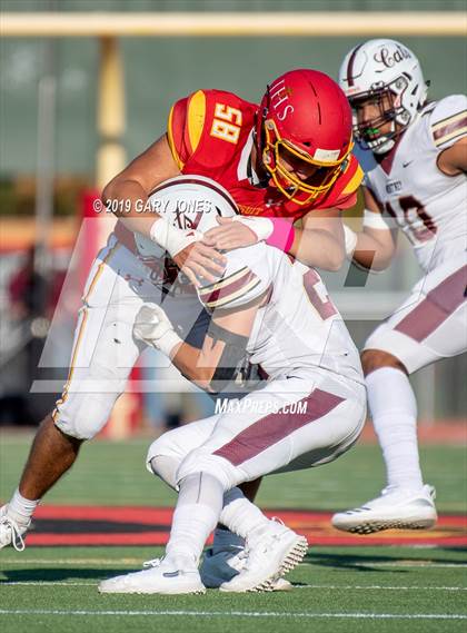 Thumbnail 2 in Whitney vs Jesuit (CIF SJS D2 Semifinal) photogallery.