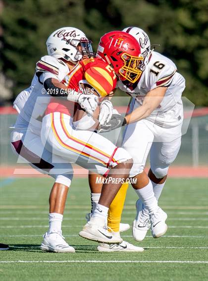 Thumbnail 2 in Whitney vs Jesuit (CIF SJS D2 Semifinal) photogallery.
