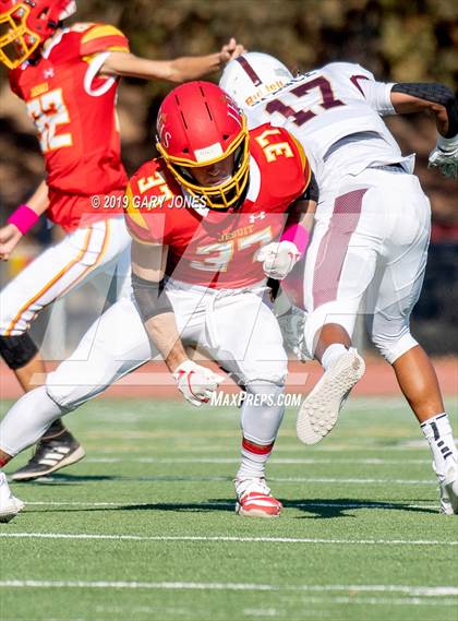 Thumbnail 2 in Whitney vs Jesuit (CIF SJS D2 Semifinal) photogallery.