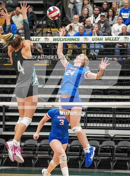 Thumbnail 1 in Canyon View vs. Richfield (UHSAA 3A Finals) photogallery.