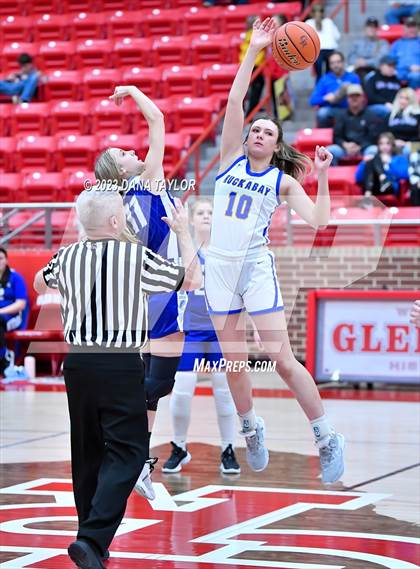 Thumbnail 2 in Huckabay vs. Walnut Springs (UIL 1A Region III Bi-District Playoff) photogallery.