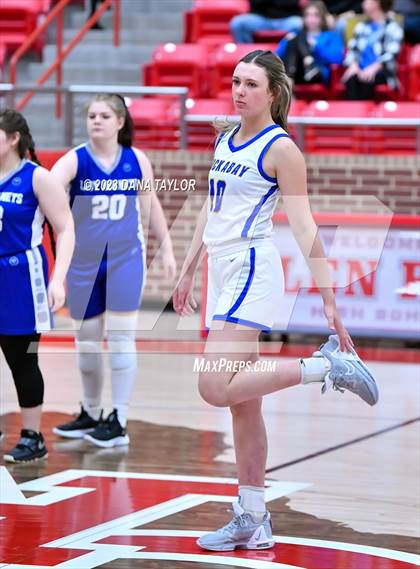 Thumbnail 1 in Huckabay vs. Walnut Springs (UIL 1A Region III Bi-District Playoff) photogallery.