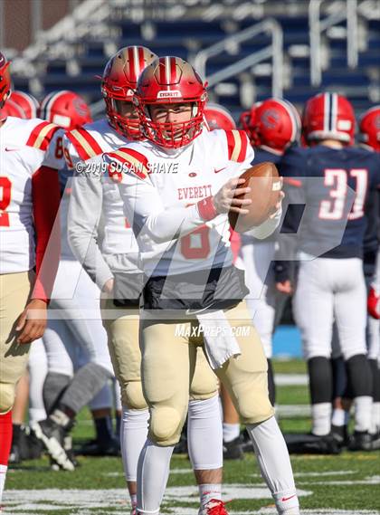Thumbnail 3 in Everett vs. Central Catholic (MIAA Division 1 North Semifinal) photogallery.