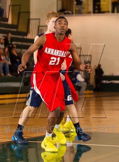 Thumbnail 2 in Washington-Lee vs Annandale (Wakefield Holiday Tournament) photogallery.