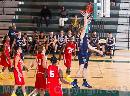 Thumbnail 1 in Washington-Lee vs Annandale (Wakefield Holiday Tournament) photogallery.