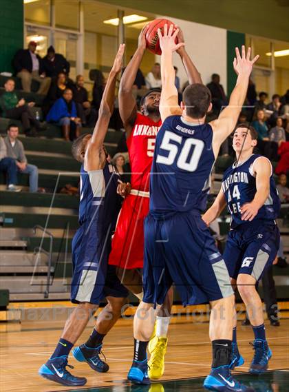 Thumbnail 1 in Washington-Lee vs Annandale (Wakefield Holiday Tournament) photogallery.