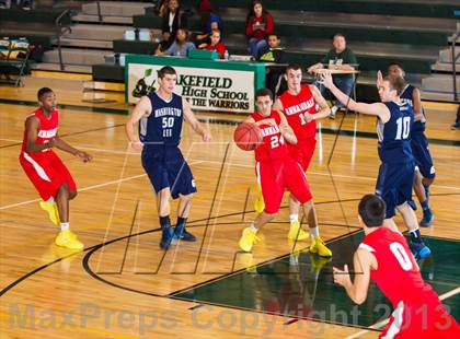 Thumbnail 1 in Washington-Lee vs Annandale (Wakefield Holiday Tournament) photogallery.