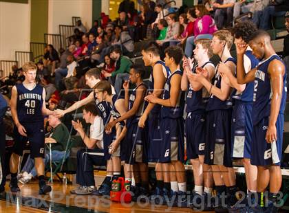 Thumbnail 1 in Washington-Lee vs Annandale (Wakefield Holiday Tournament) photogallery.