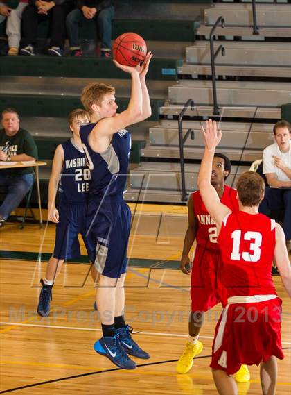 Thumbnail 2 in Washington-Lee vs Annandale (Wakefield Holiday Tournament) photogallery.