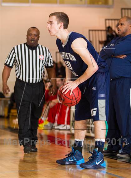 Thumbnail 1 in Washington-Lee vs Annandale (Wakefield Holiday Tournament) photogallery.