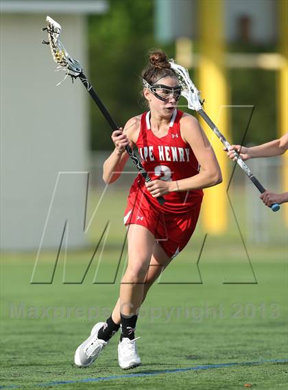 Thumbnail 2 in Cape Henry Collegiate @ Bishop Sullivan Catholic (TCIS Semifinal) photogallery.