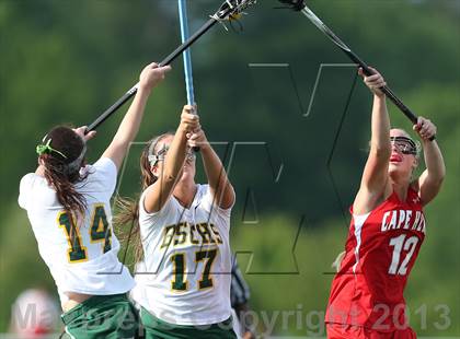 Thumbnail 3 in Cape Henry Collegiate @ Bishop Sullivan Catholic (TCIS Semifinal) photogallery.
